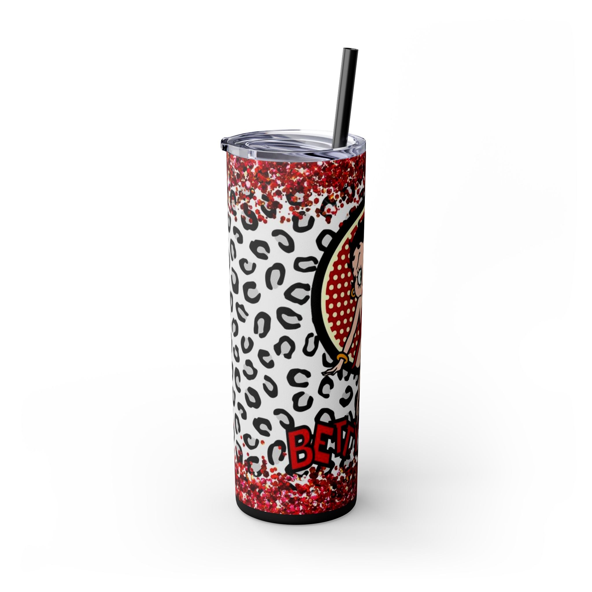 Boop O’Clock 💋✨ Skinny Tumbler – 20oz