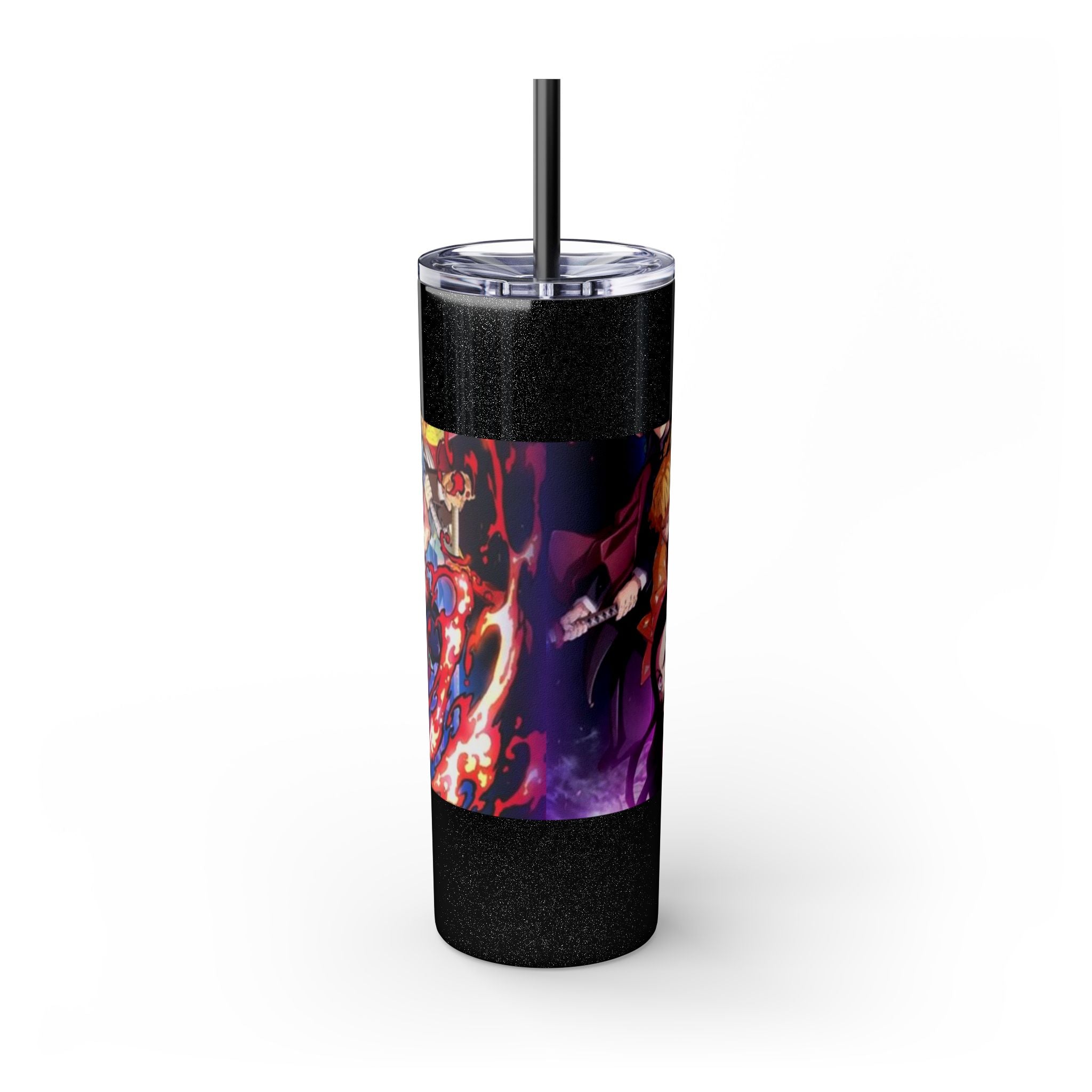 “Demon Slayer ⚔️🔥 Skinny Tumbler – 20oz”