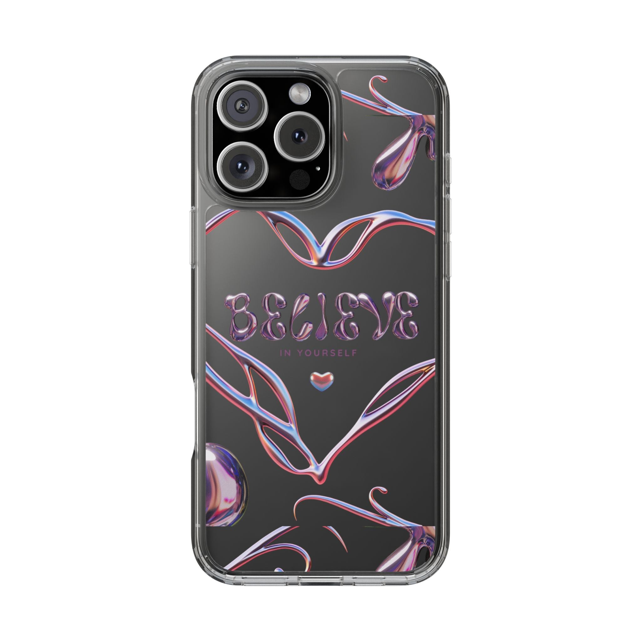 🌸💎 Believe In Yourself Clear Case 💎🌸