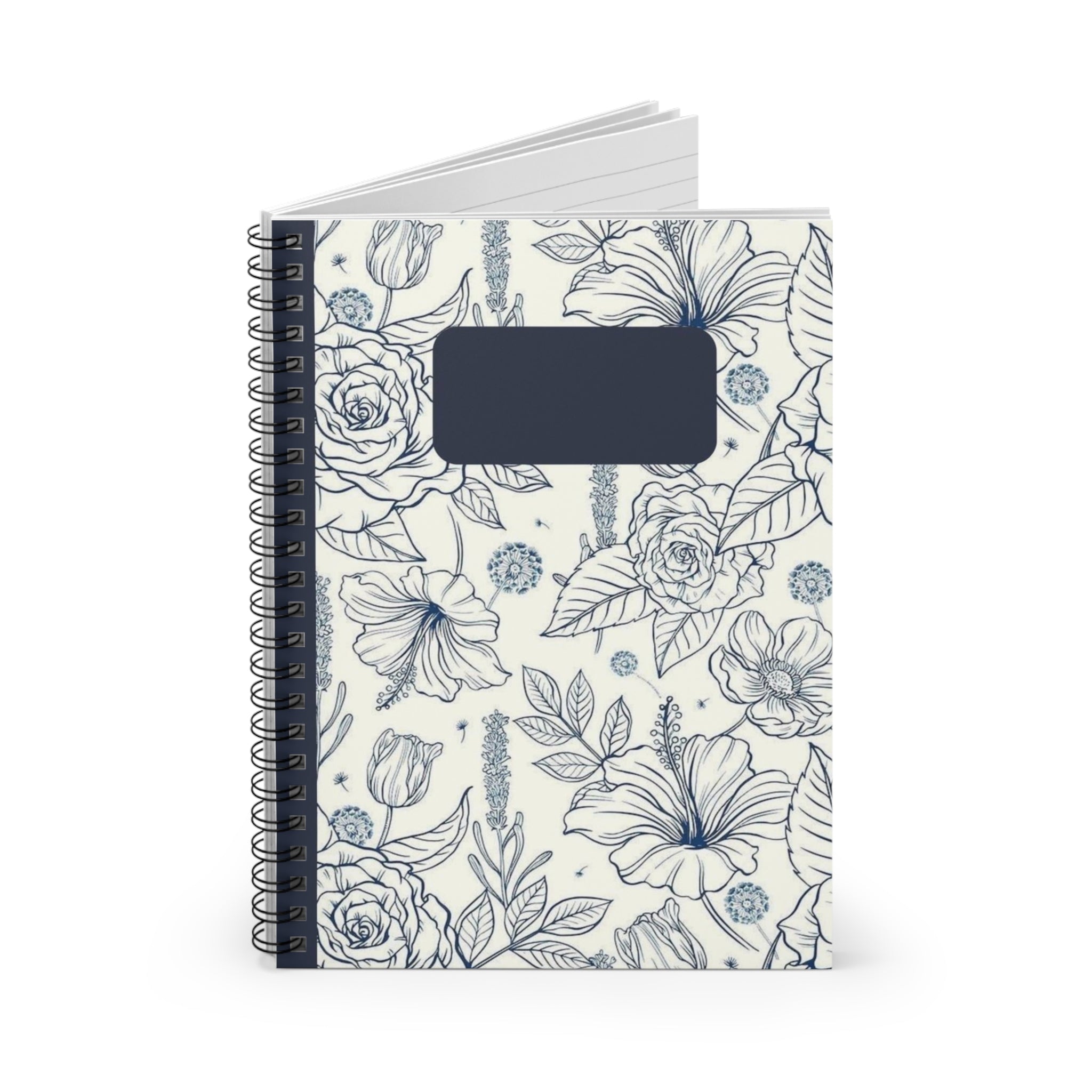 Bloom & Write Spiral Notebook 🌸📓✨