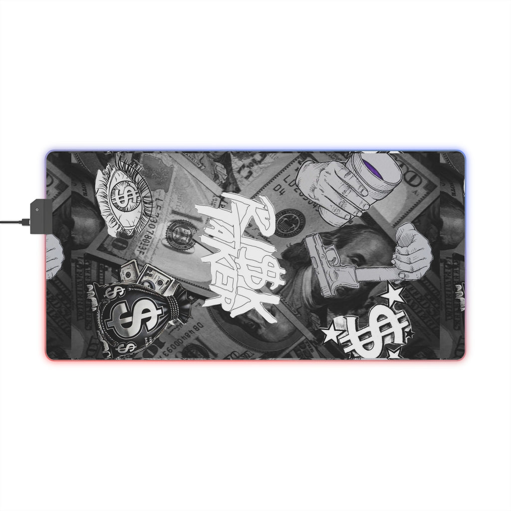 🎮⚡ Risk Taker RGB Gaming Mouse Pad ⚡🎮