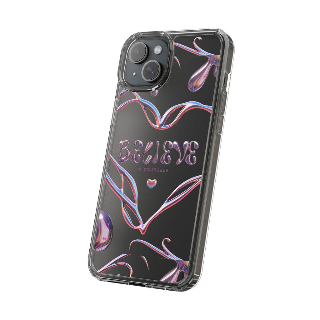 🌸💎 Believe In Yourself Clear Case 💎🌸