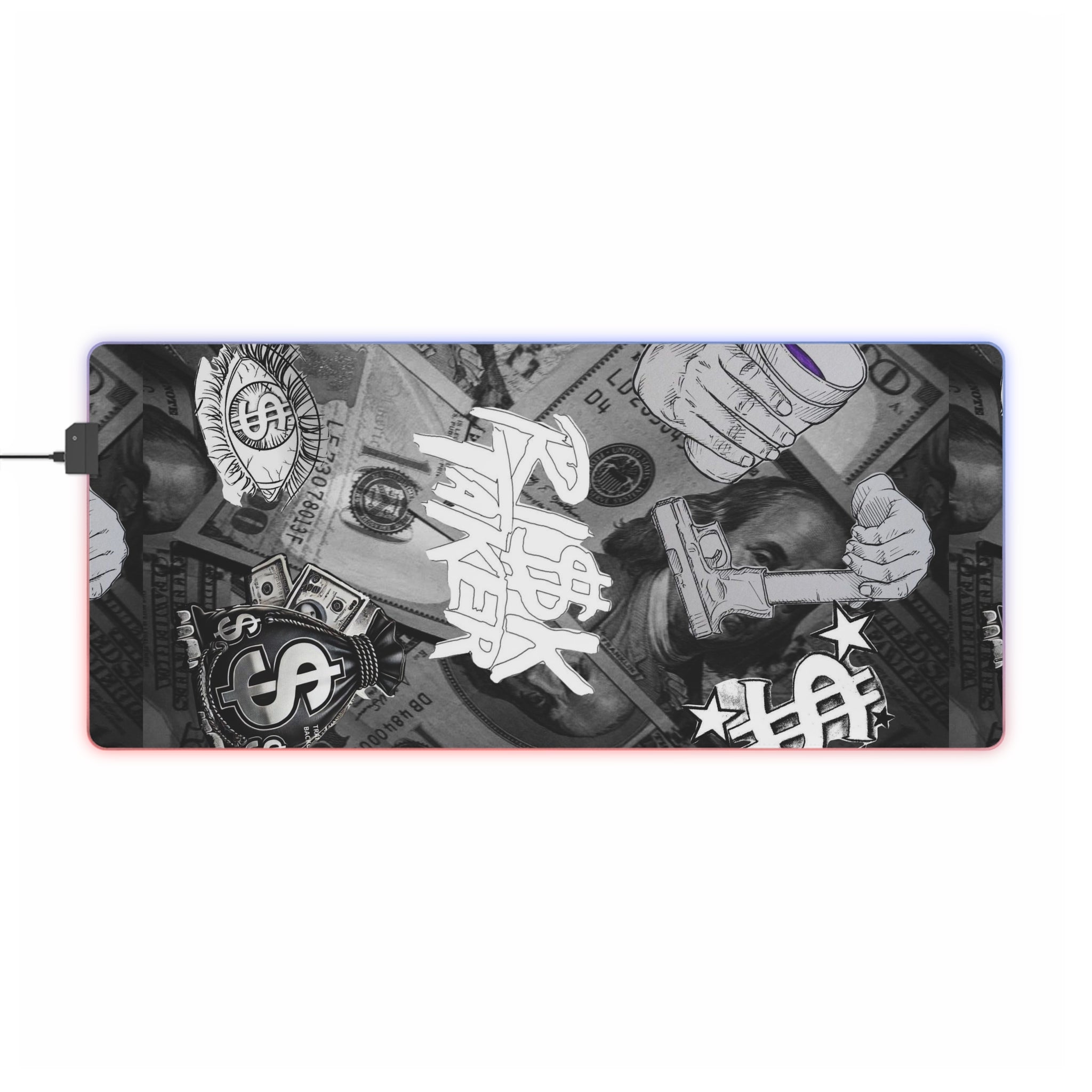 🎮⚡ Risk Taker RGB Gaming Mouse Pad ⚡🎮