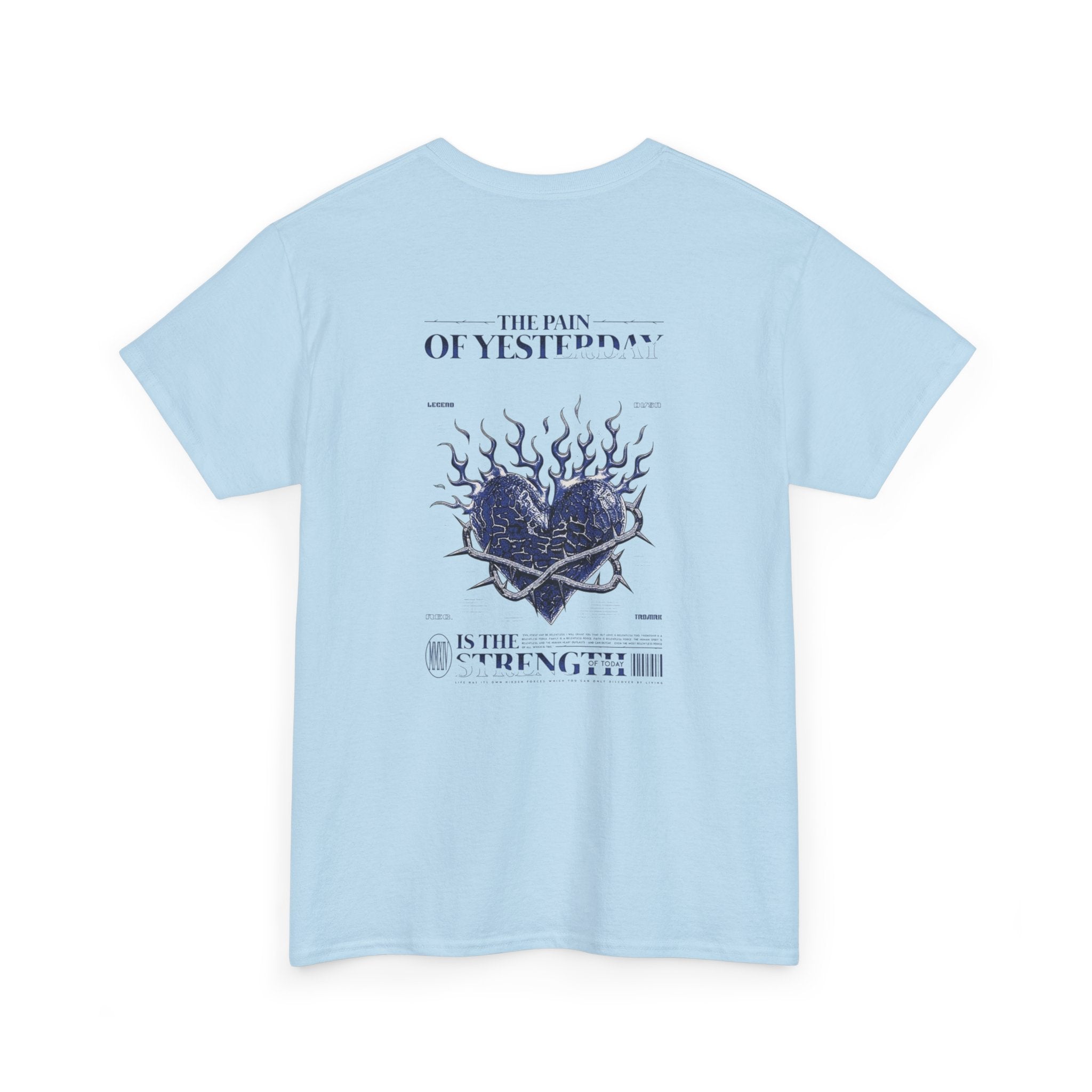 🖤 The Pain of Yesterday Heavy Cotton Tee 🌑✨