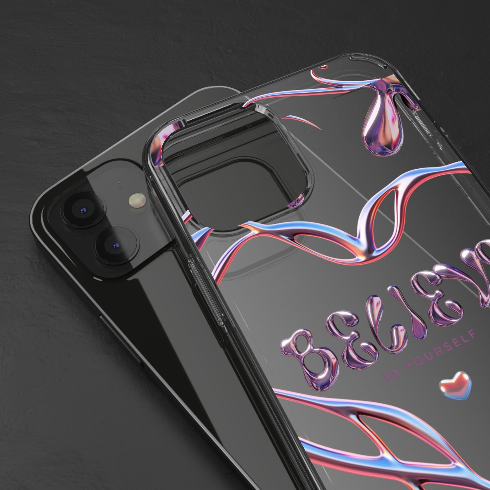 🌸💎 Believe In Yourself Clear Case 💎🌸