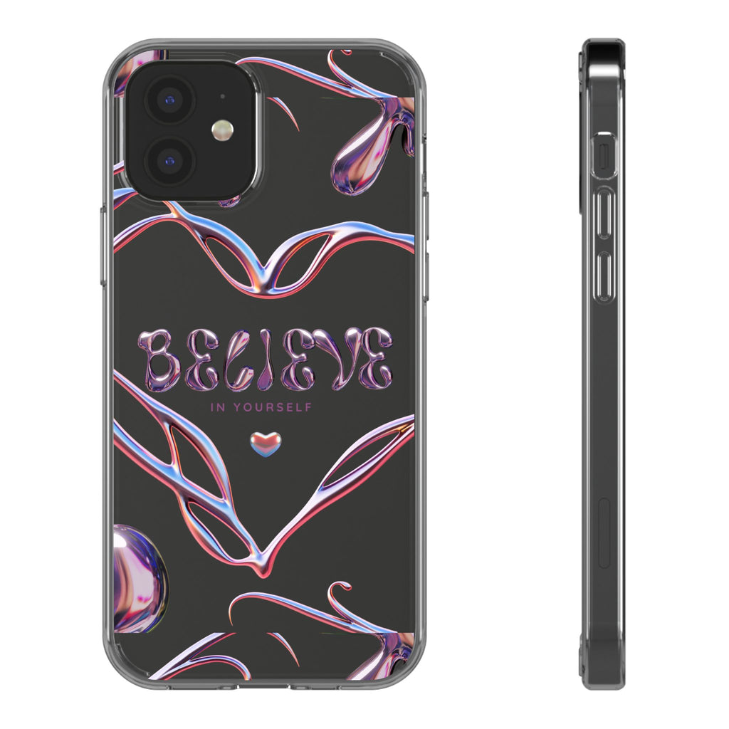 🌸💎 Believe In Yourself Clear Case 💎🌸