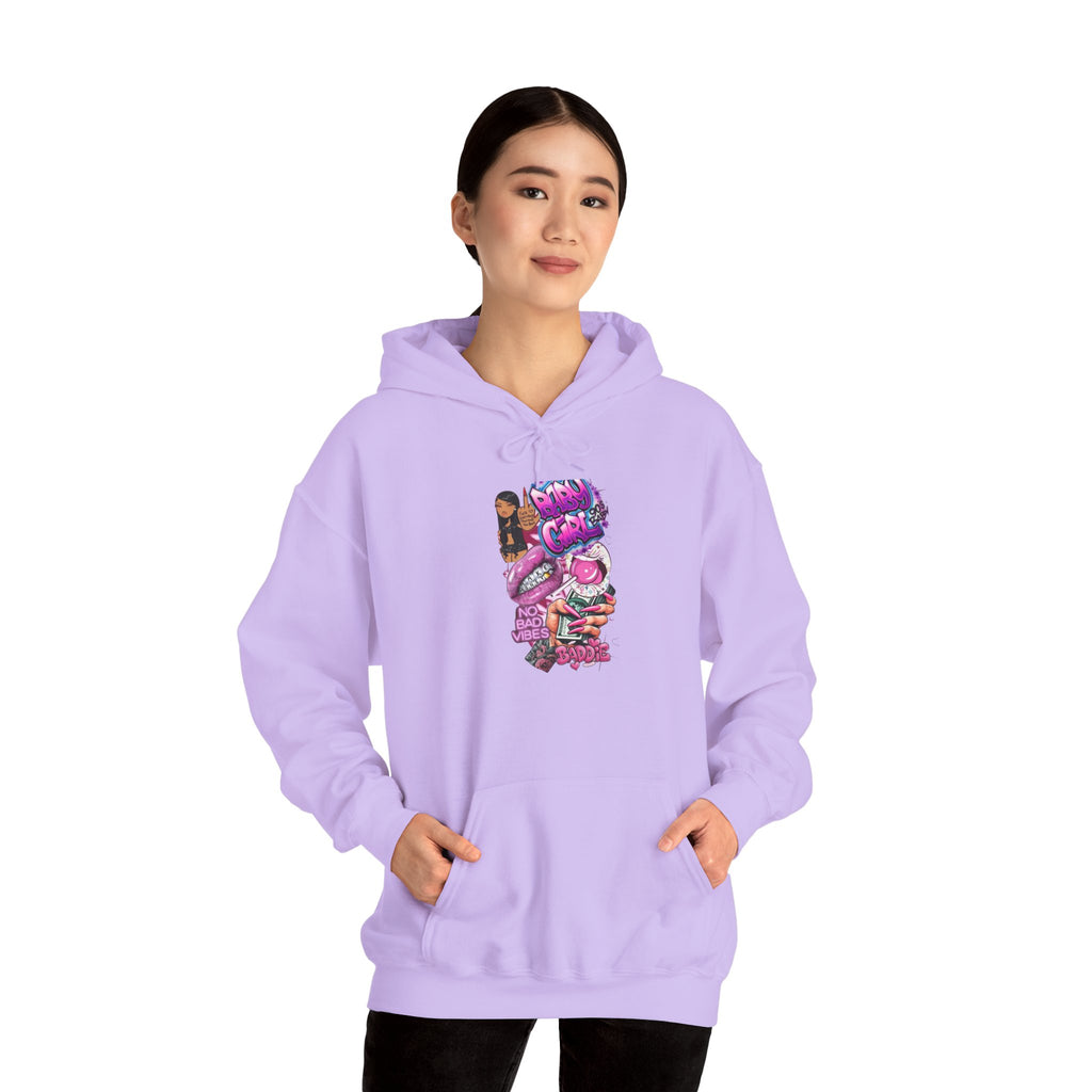 💕🦋 Baby Girl Heavy Blend Hoodie 🦋💕