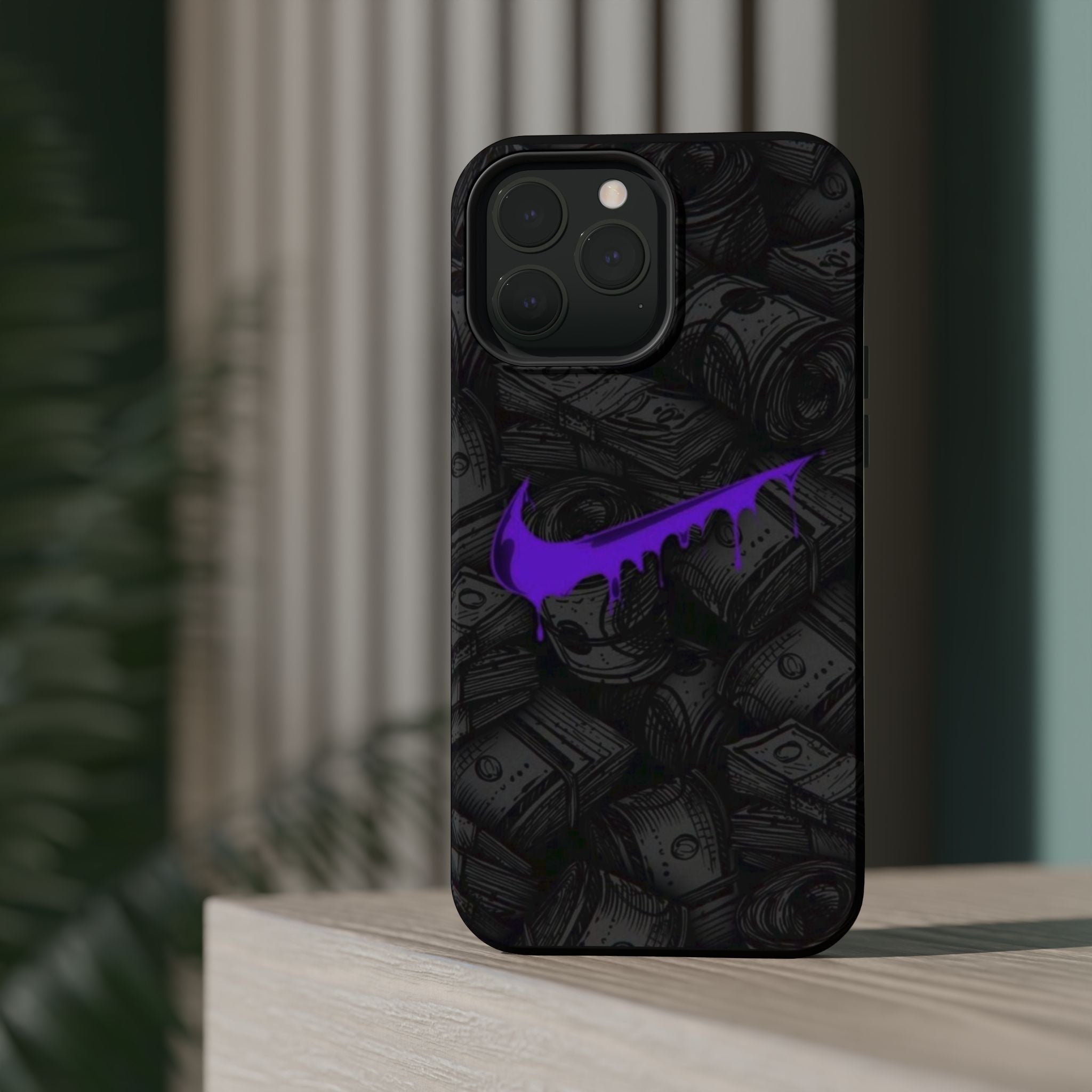 💸📱 Money Check Magnetic Tough Case 📱💸