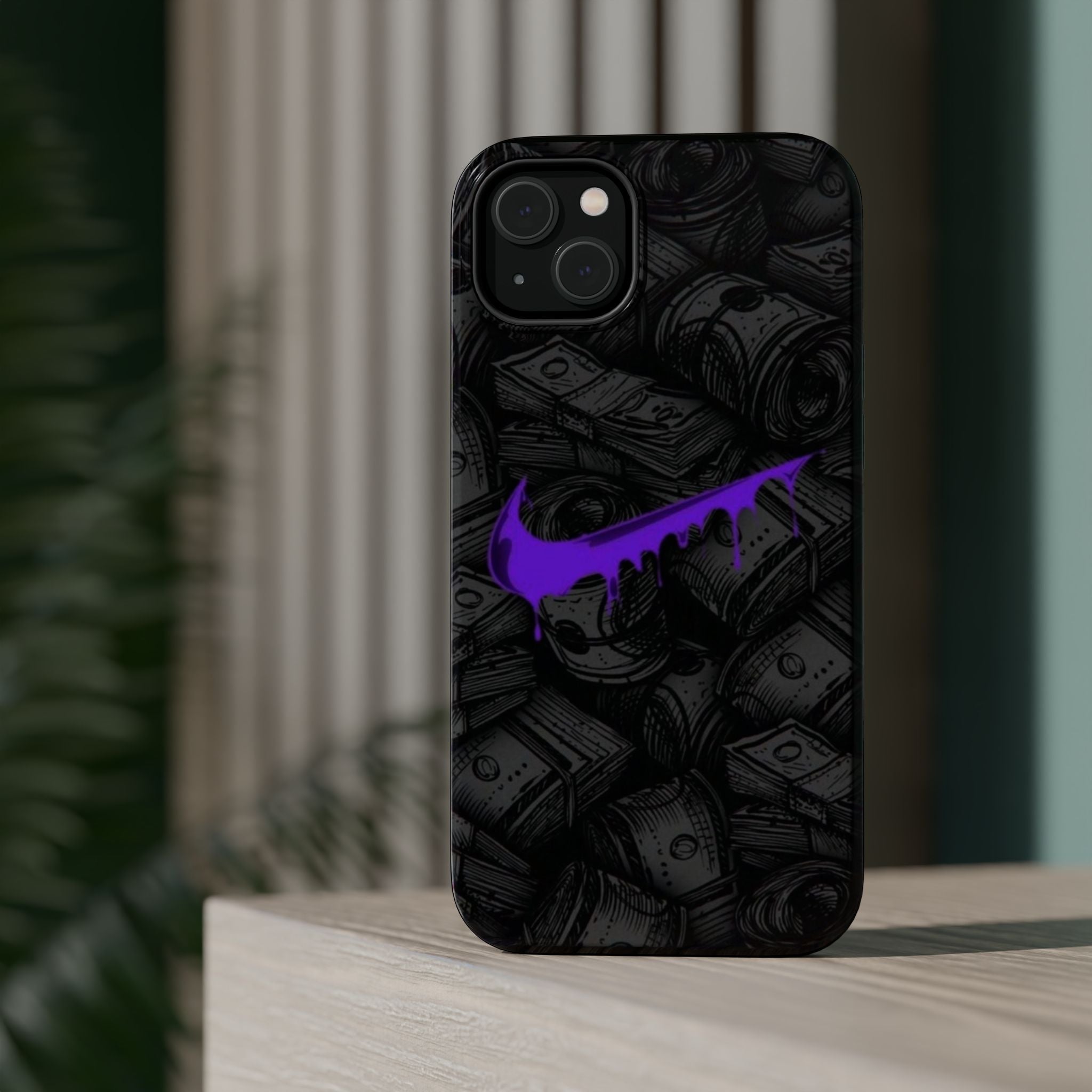 💸📱 Money Check Magnetic Tough Case 📱💸