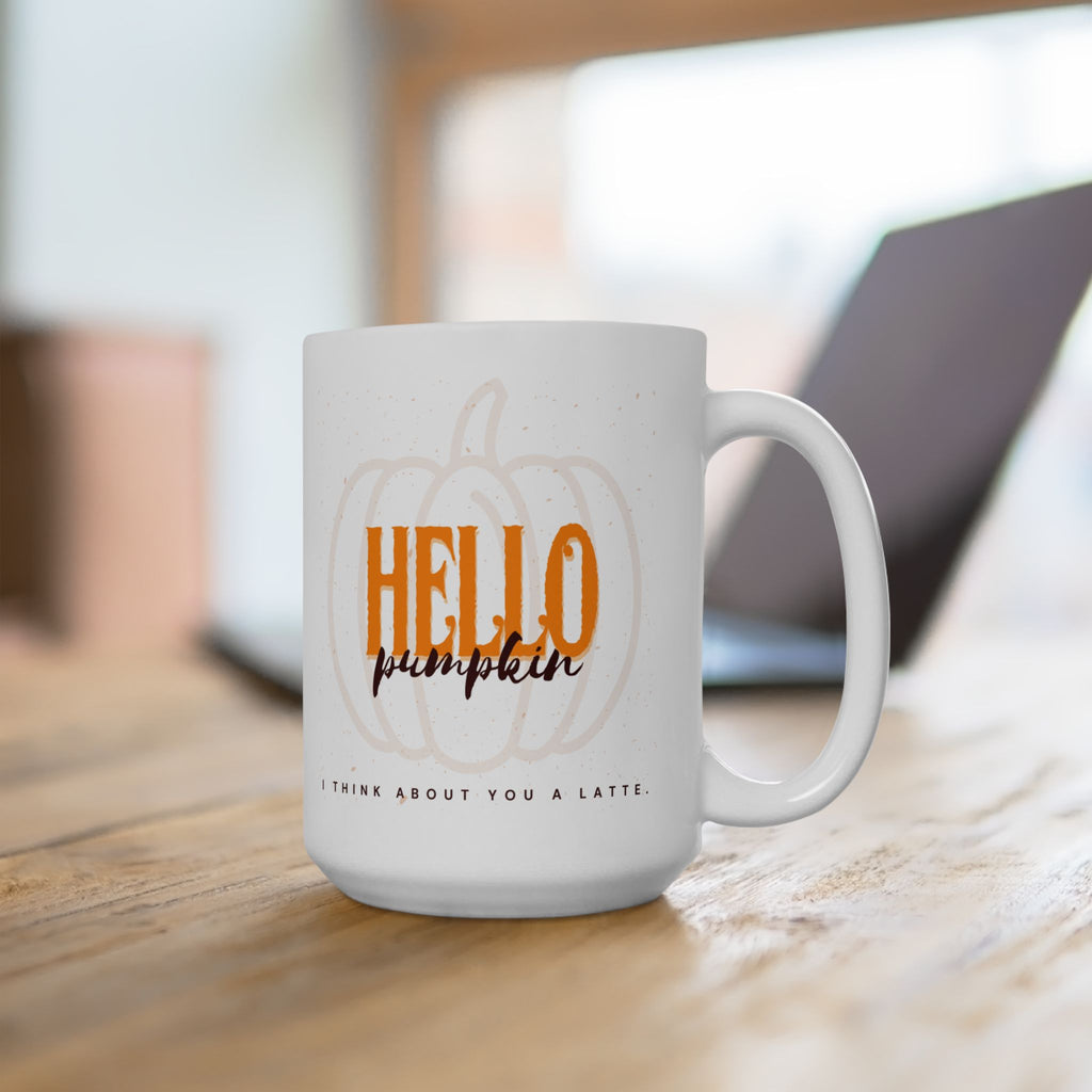 “Pumpkin Spice Sippin’ Mug”  🎃