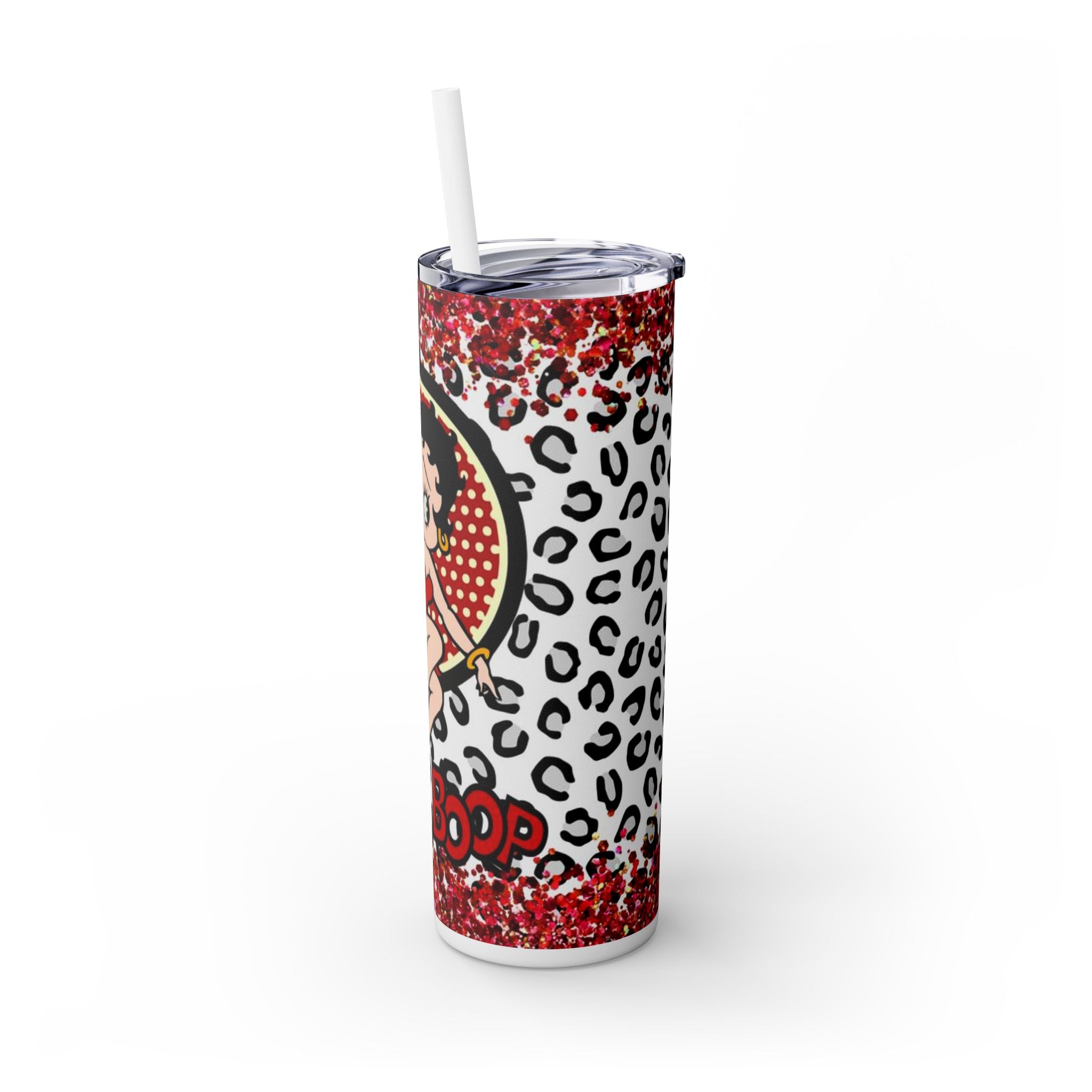 Boop O’Clock 💋✨ Skinny Tumbler – 20oz