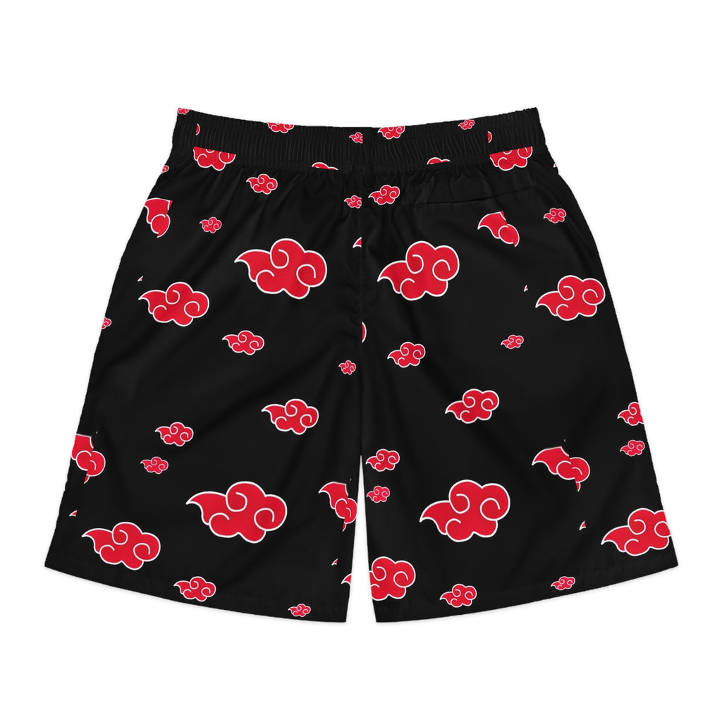 🌑☁️ Akatsuki Men’s Jogger Shorts ☁️🌑
