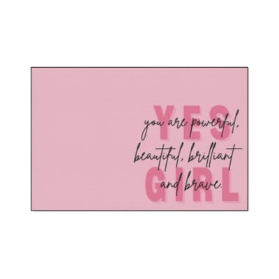 ✨💖 Yes Girl! Heavy Duty Floor Mat 💖✨