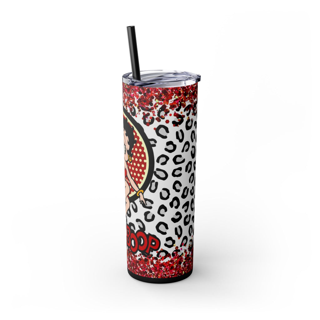 Boop O’Clock 💋✨ Skinny Tumbler – 20oz