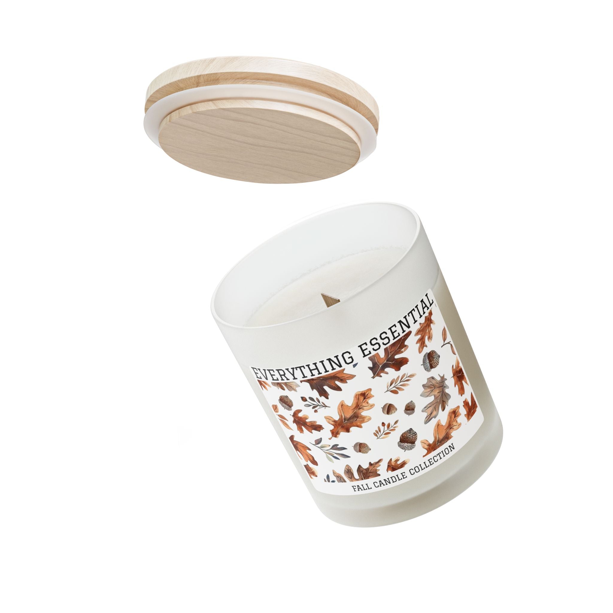 🍂🕯️ “Cozy Glow” Fall Candle ✨🍁