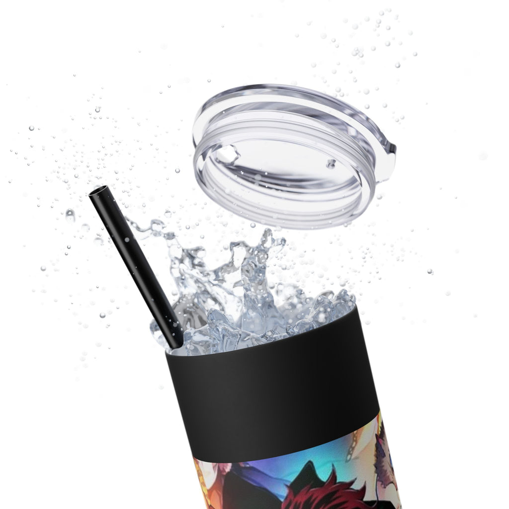 “Demon Slayer ⚔️🔥 Skinny Tumbler – 20oz”