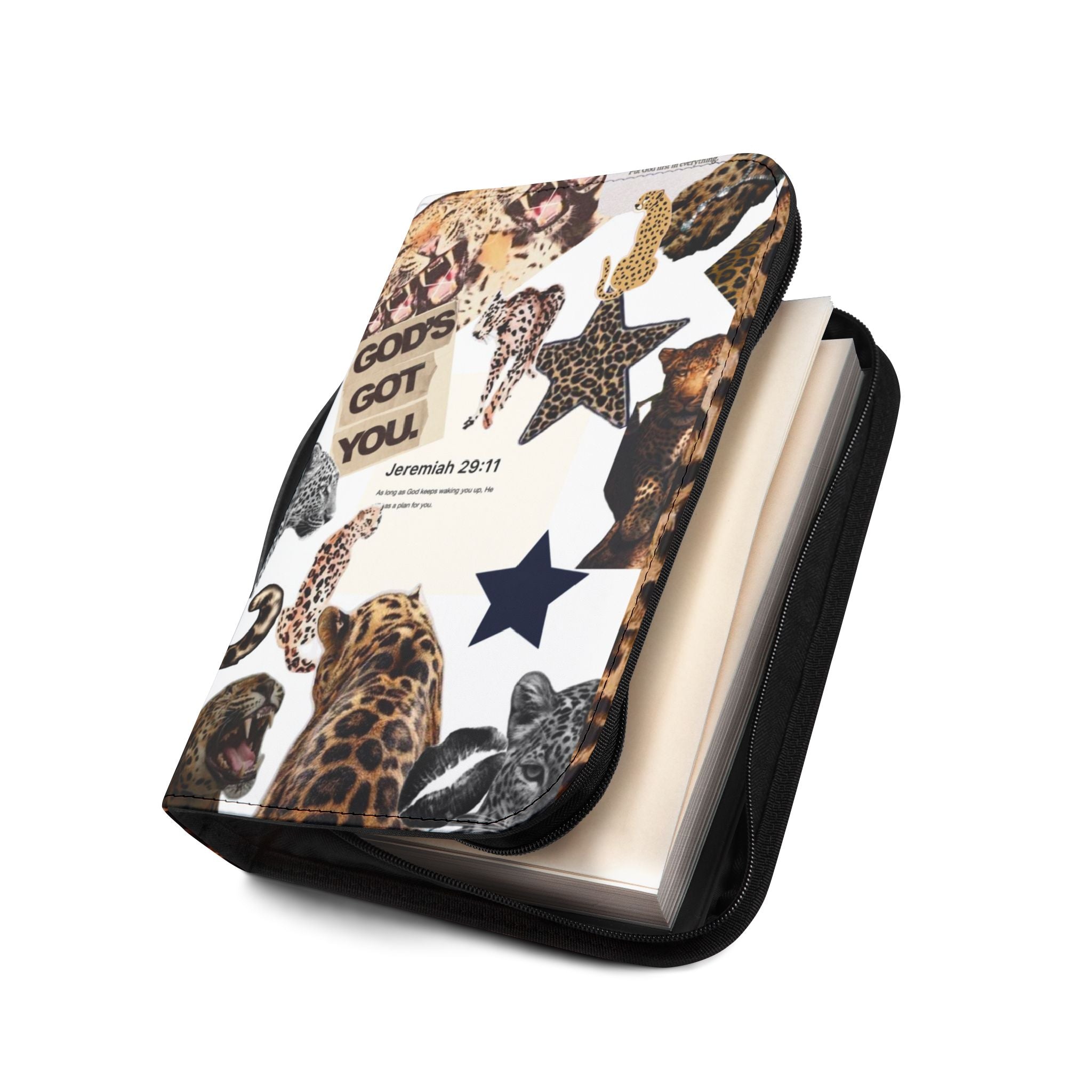 God’s Got Me Bible Cover 🐆🙏🏾✨