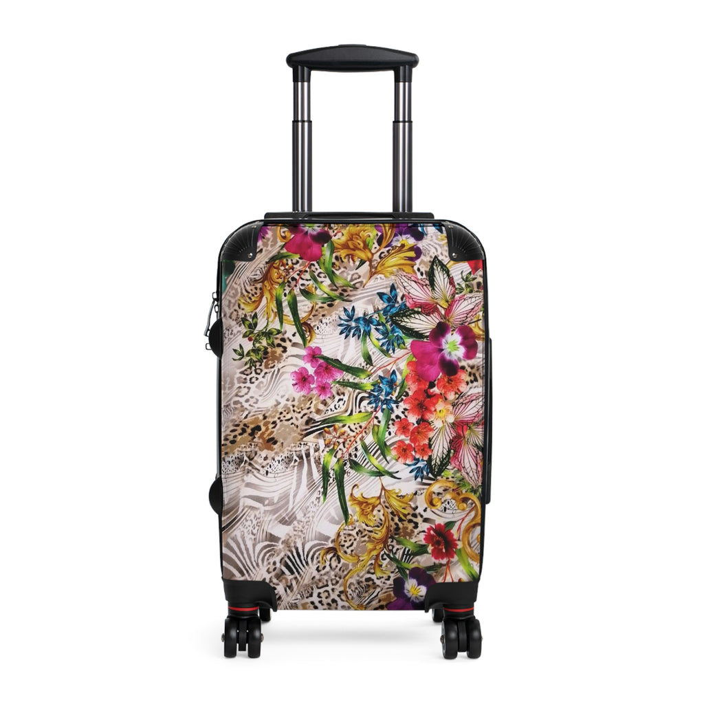 🌴✨ Safari Glam Getaway Suitcase 🐆🦋