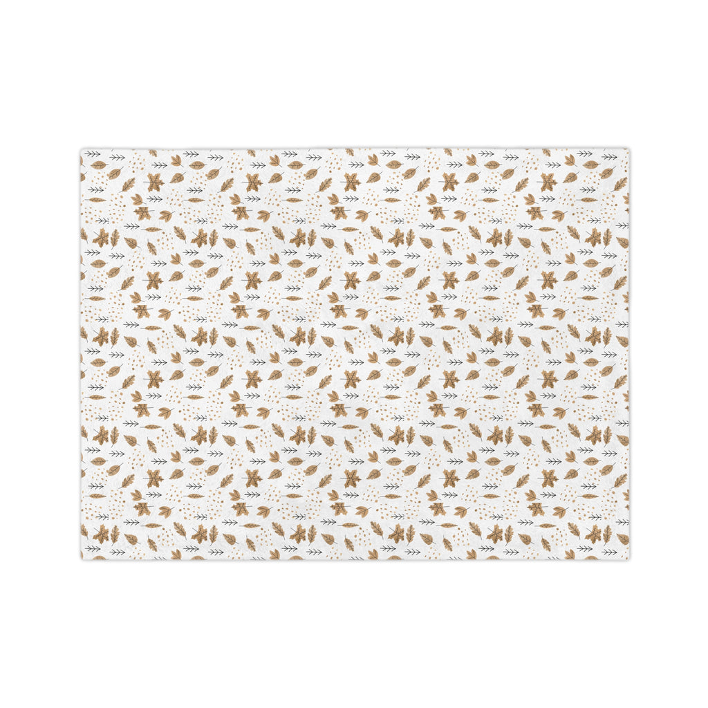 🍁 “Golden Leaves & Cozy Dreams” Blanket