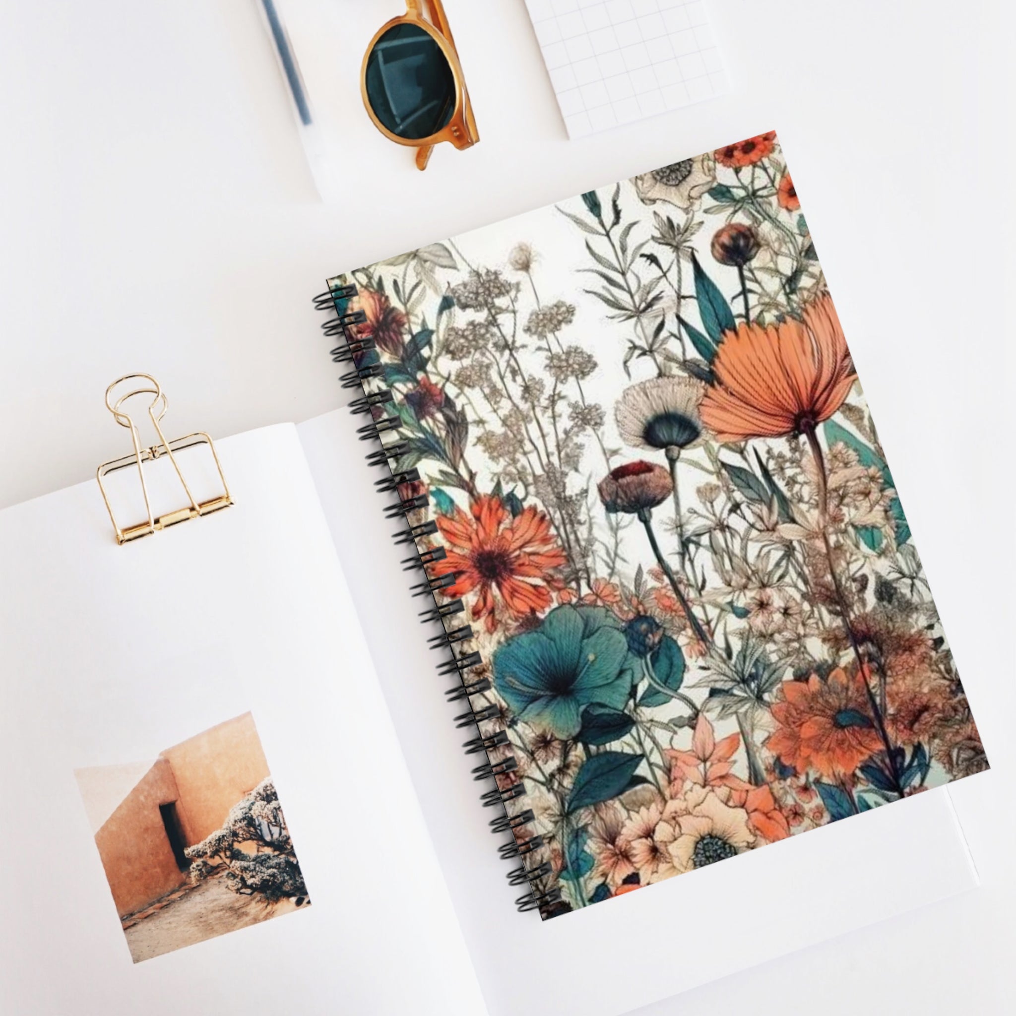 Meadow Memos Spiral Notebook ✏️🌿