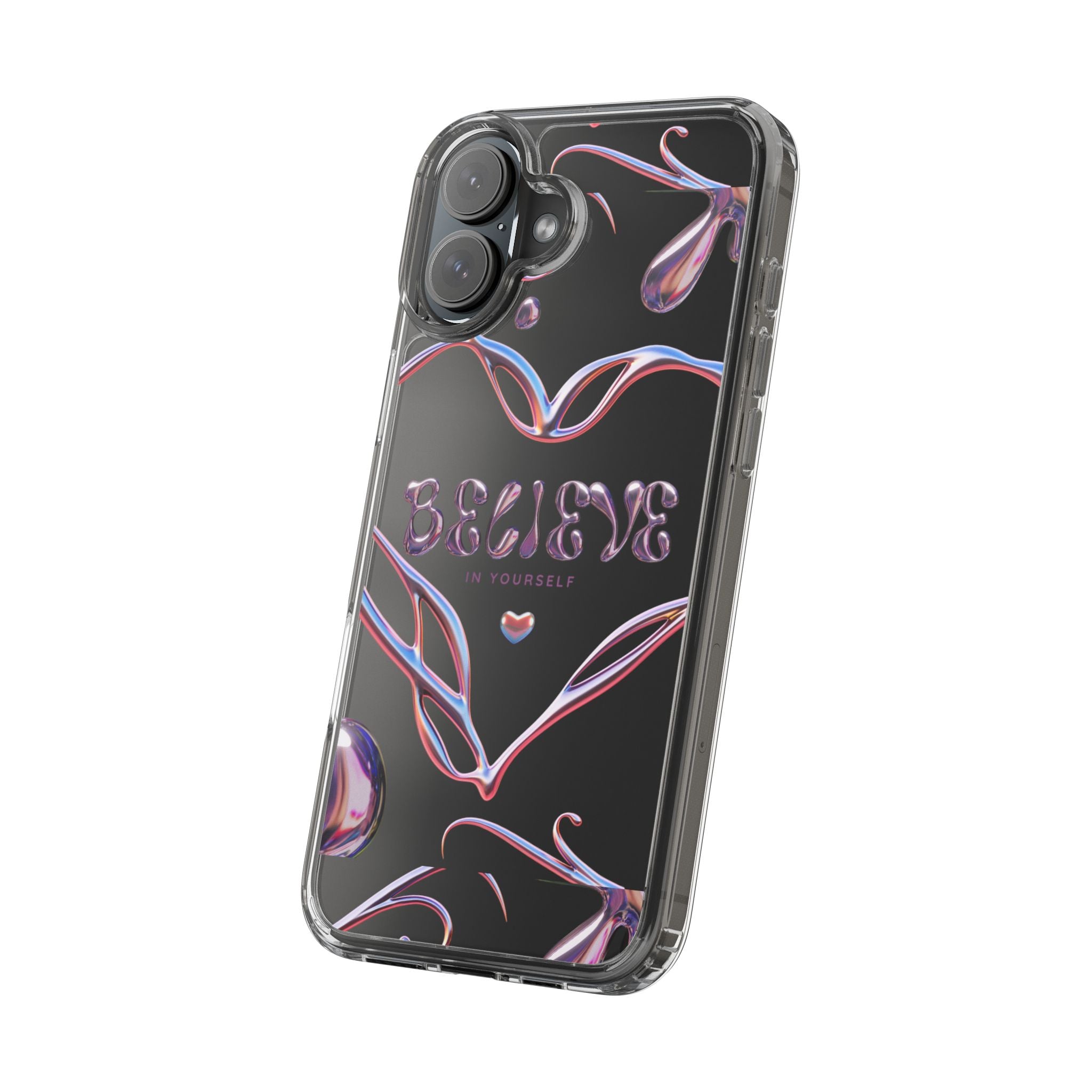 🌸💎 Believe In Yourself Clear Case 💎🌸