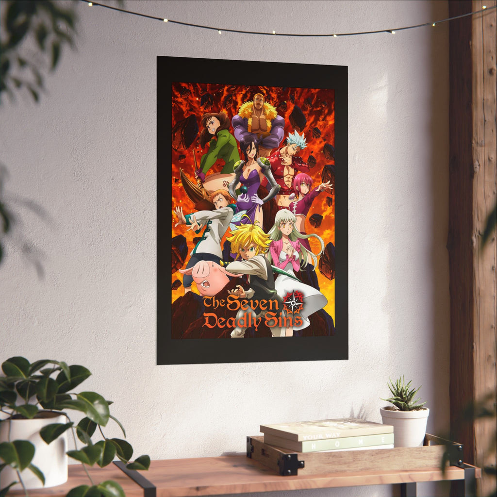 Sins of Art Matte Posters ⚔️🖼️✨