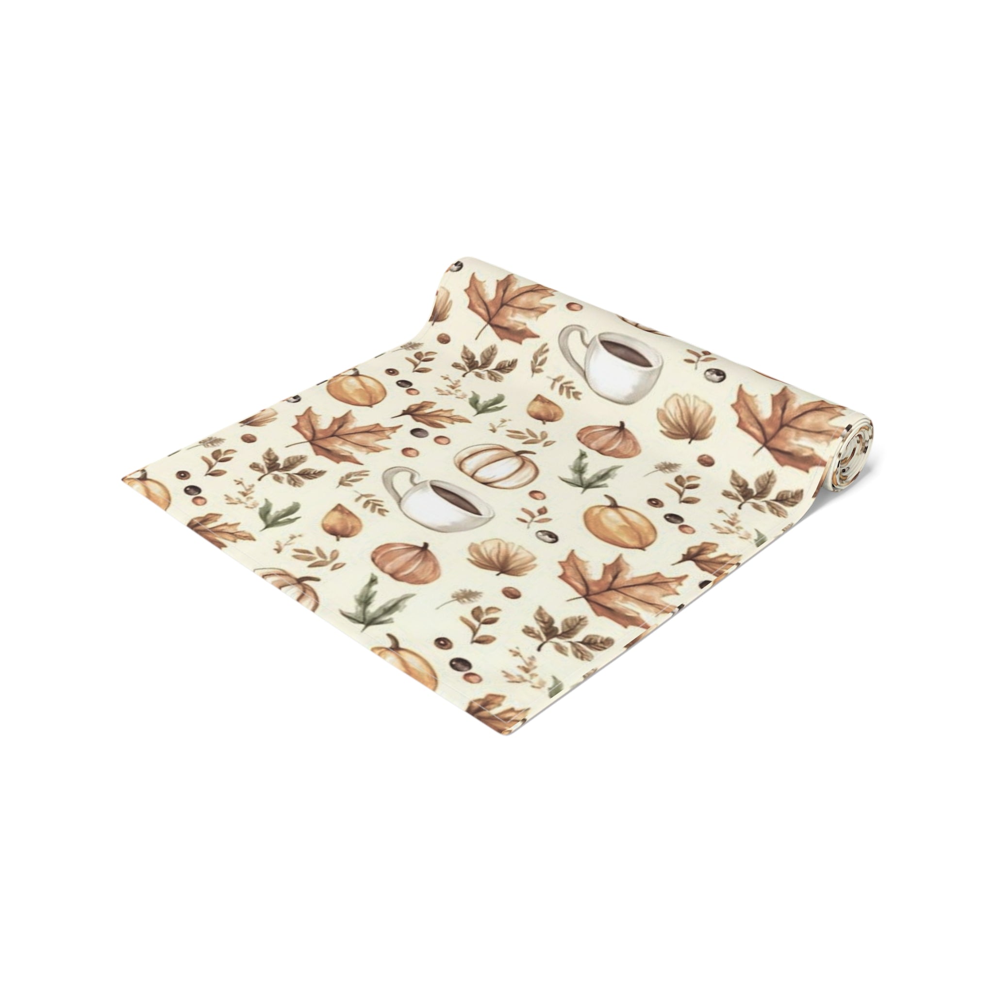 🍁🎃 Pumpkin Spice & Cozy Vibes Table Runner ✨🍂