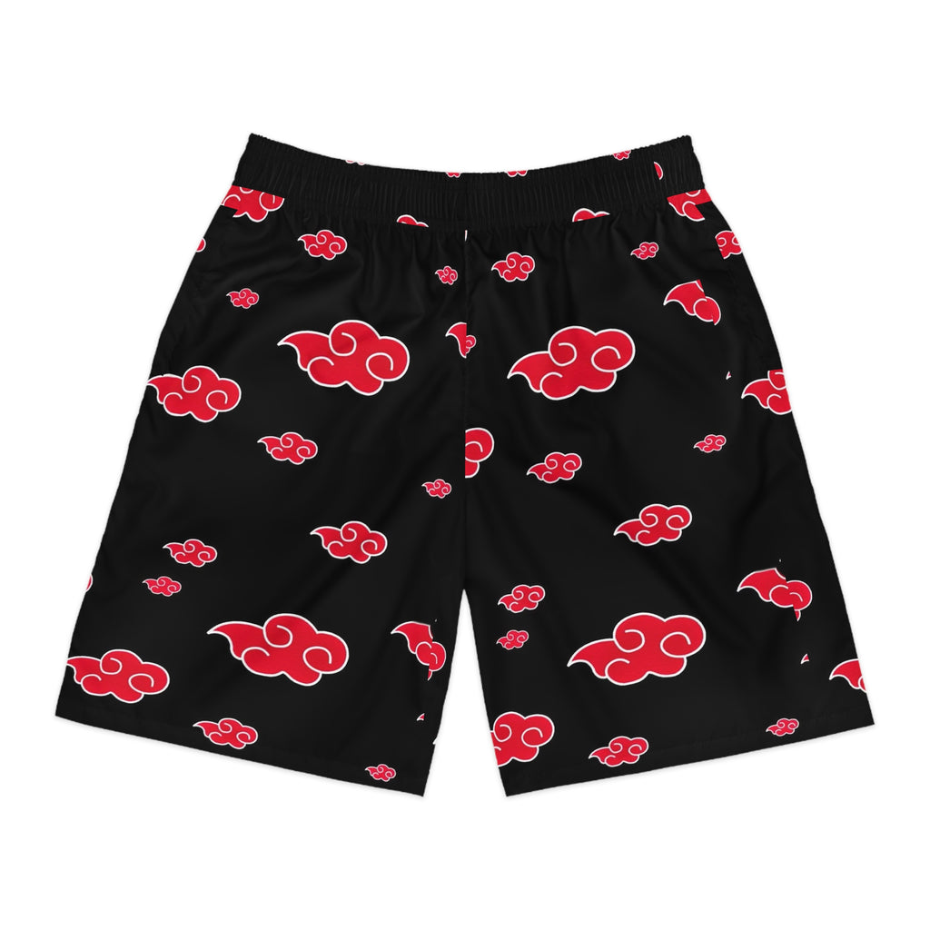 🌑☁️ Akatsuki Men’s Jogger Shorts ☁️🌑