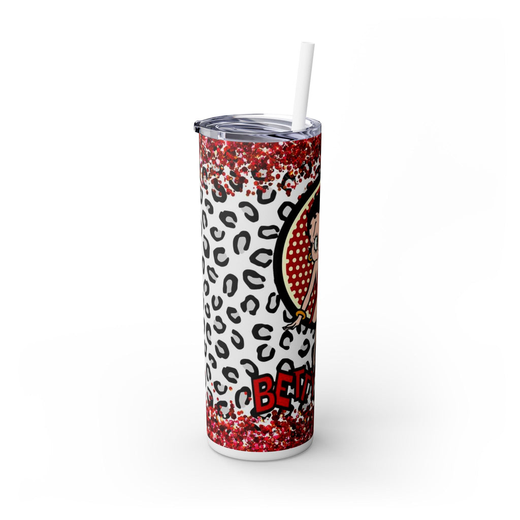 Boop O’Clock 💋✨ Skinny Tumbler – 20oz