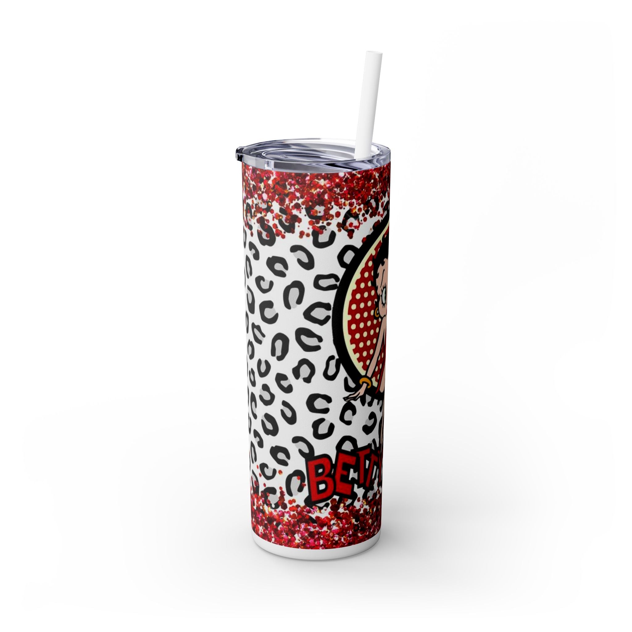 Boop O’Clock 💋✨ Skinny Tumbler – 20oz