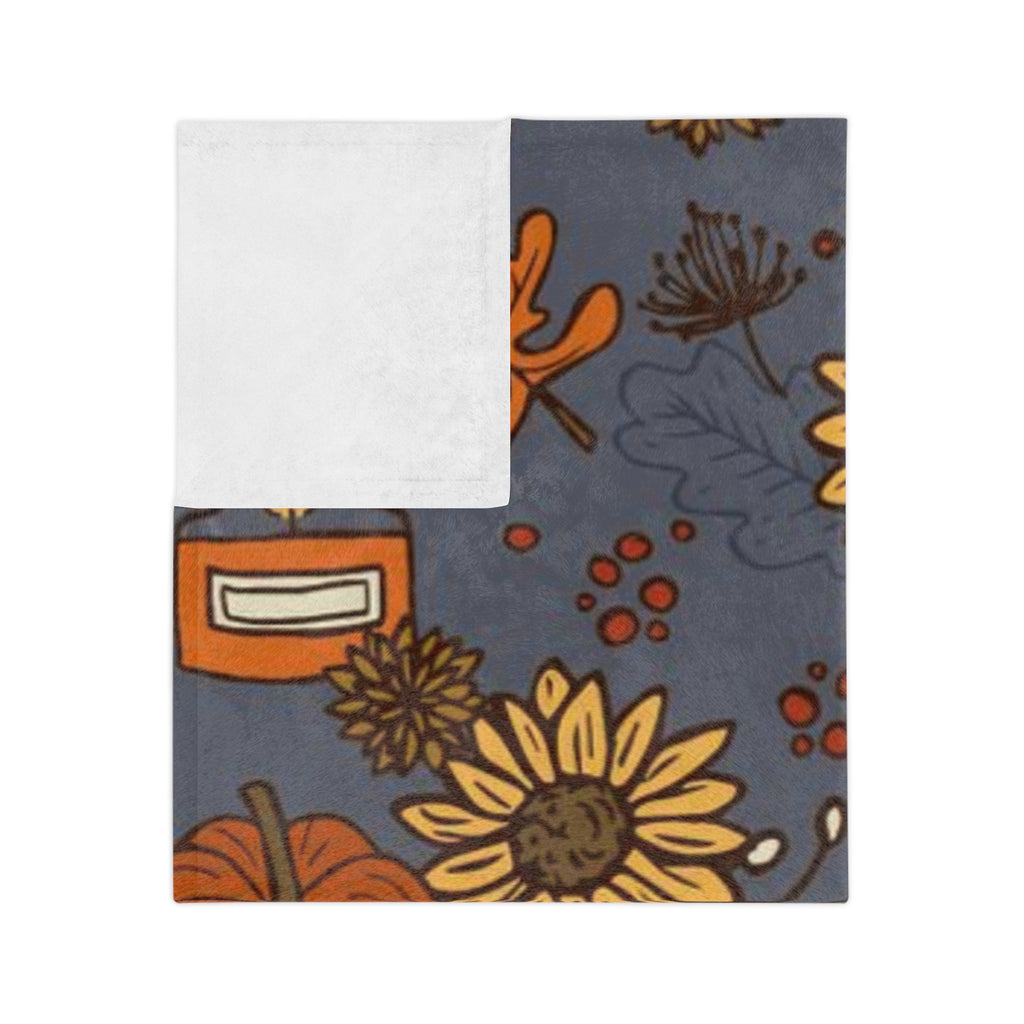🍂 Snuggle Season Velveteen Blanket 🧡