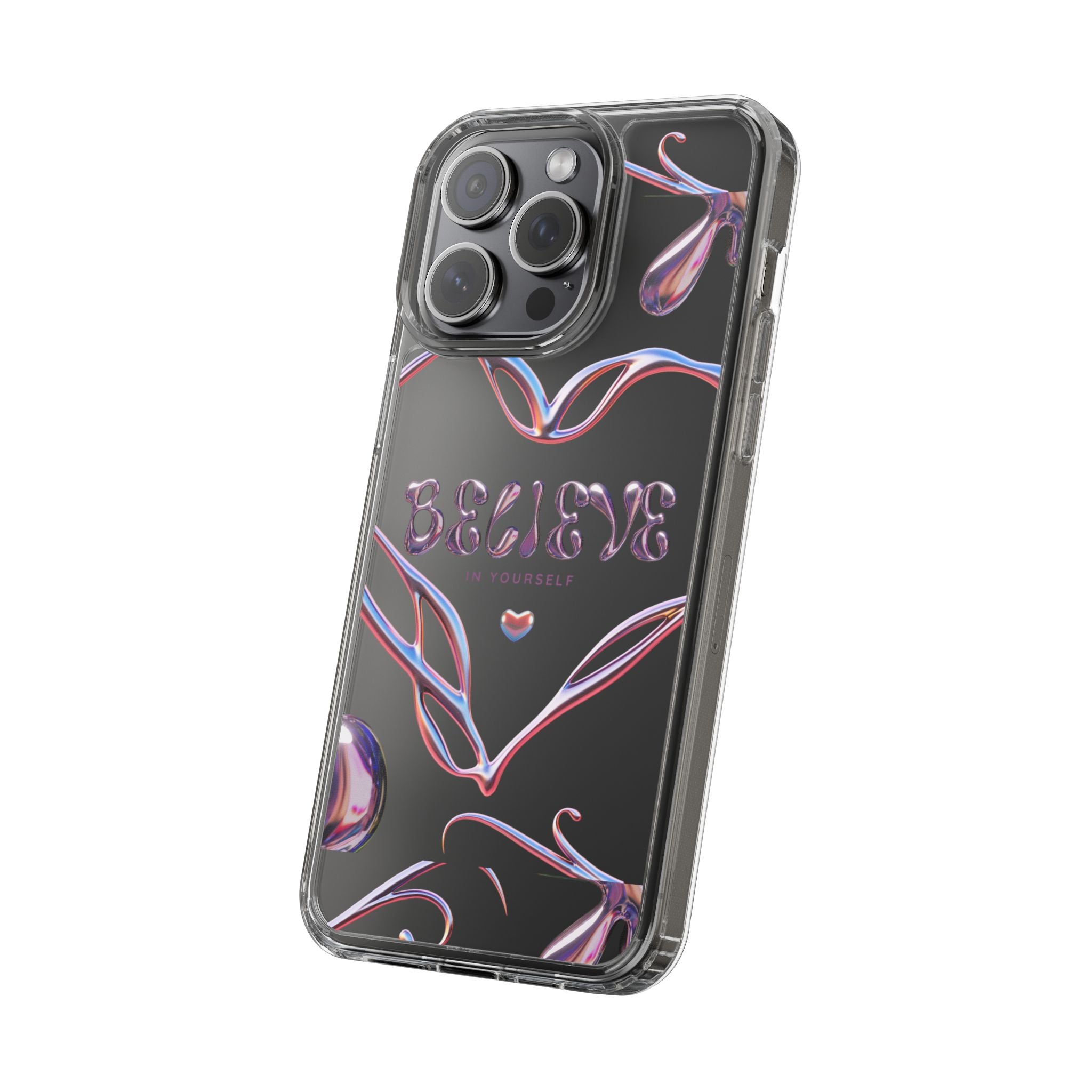 🌸💎 Believe In Yourself Clear Case 💎🌸