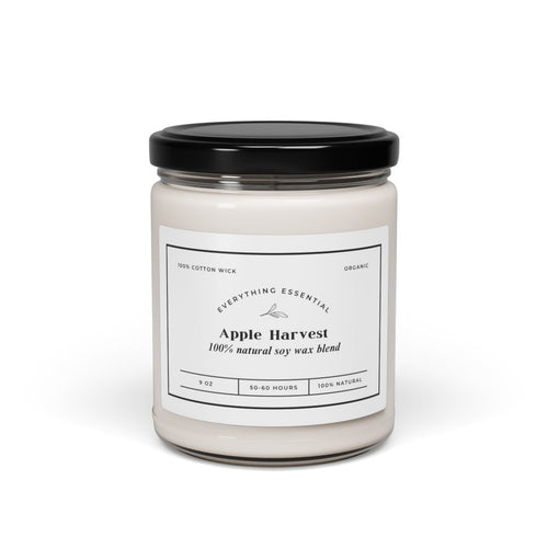 Apple Harvest Scented Soy Candle 🍎🍁