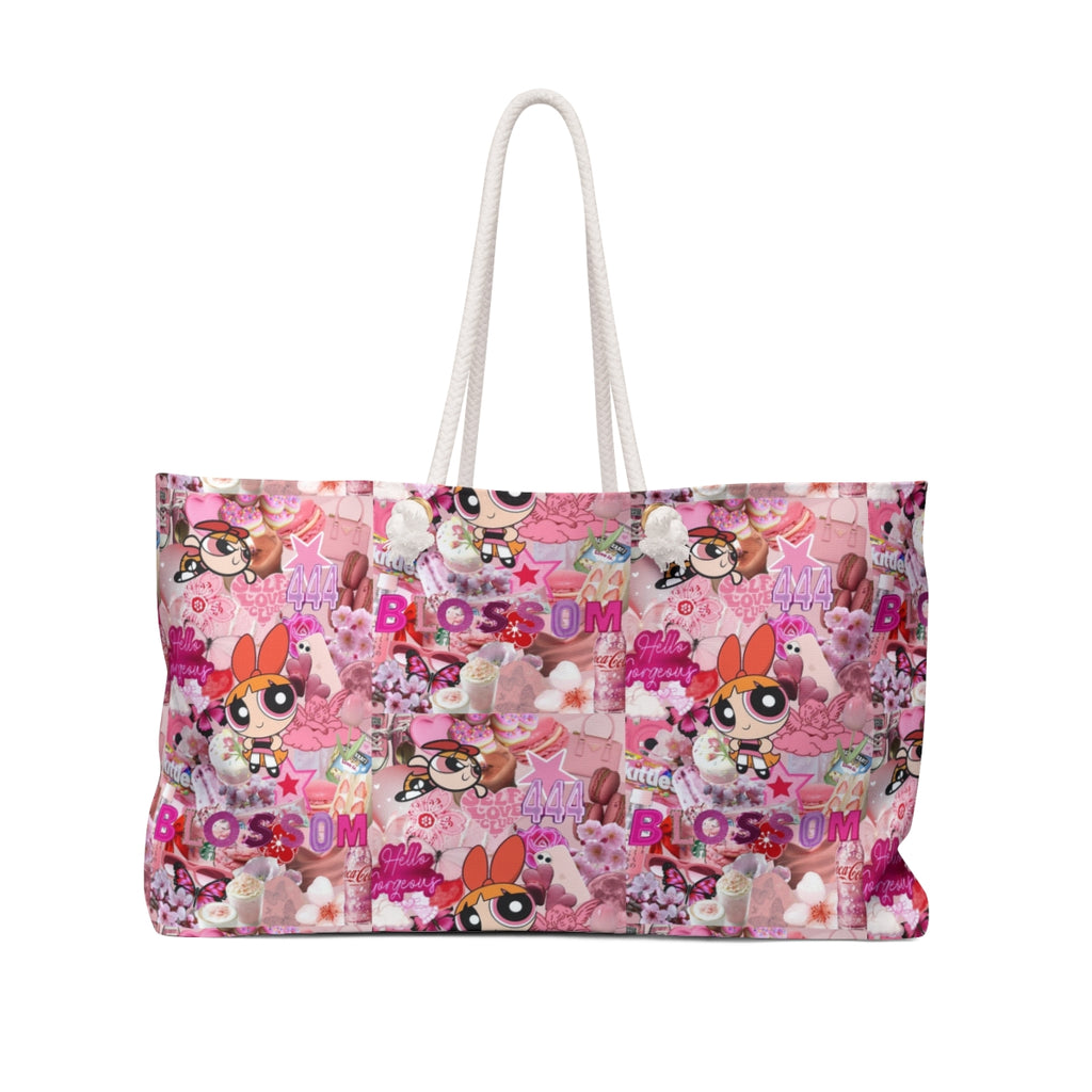 💖 "Brains & Beauty" Weekender Bag (Blossom)