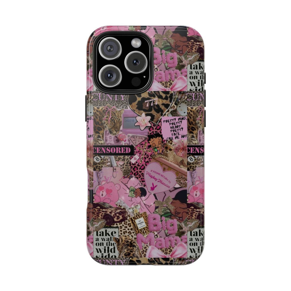 💕 “Wild But Make It Pink” – Tough iPhone Case