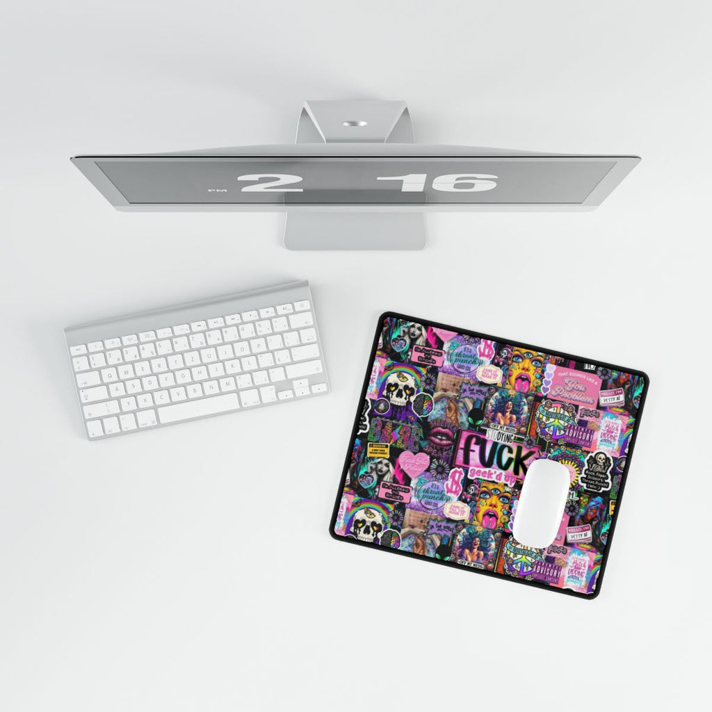 💕 Not Your Average Girlie – Desk Mat